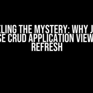 Unraveling the Mystery: Why Jetpack Compose CRUD Application Views Don’t Refresh